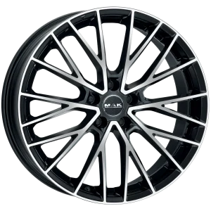Mak Wheels – SPECIALE – Black – 19″x8.5″ 20mm – Summer Wheels – F8590ECBM20WSX